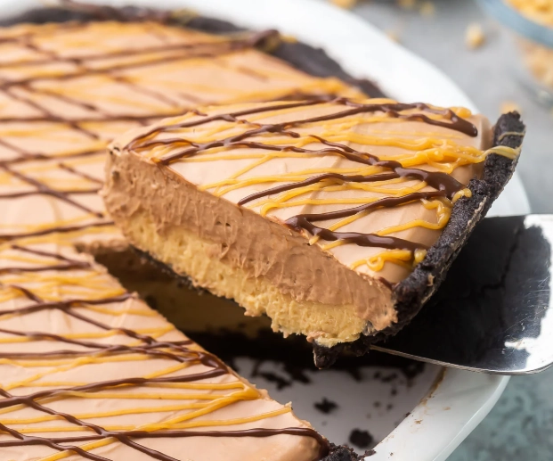 no bake chocolate peanut butter pie