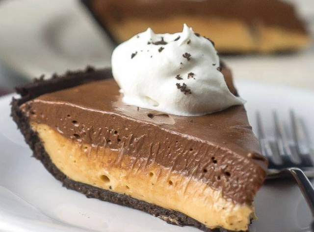 no bake chocolate peanut butter pie