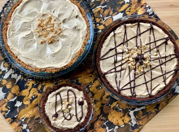 creamy peanut butter pie