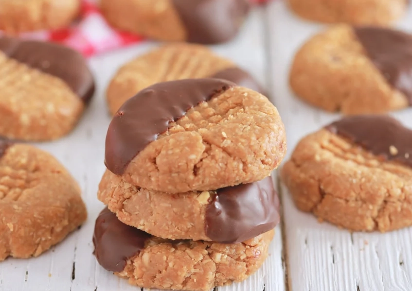 easy peanut butter cookies no bake