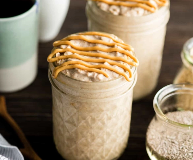 overnight oats with peanut butter overnight oats with peanut butter