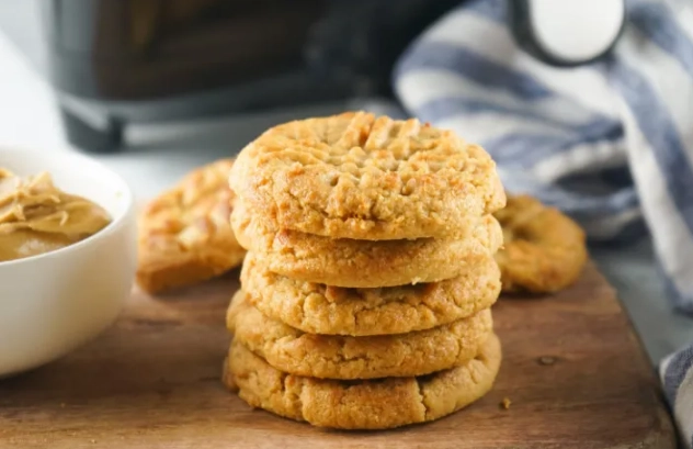 easy air fryer peanut butter cookies