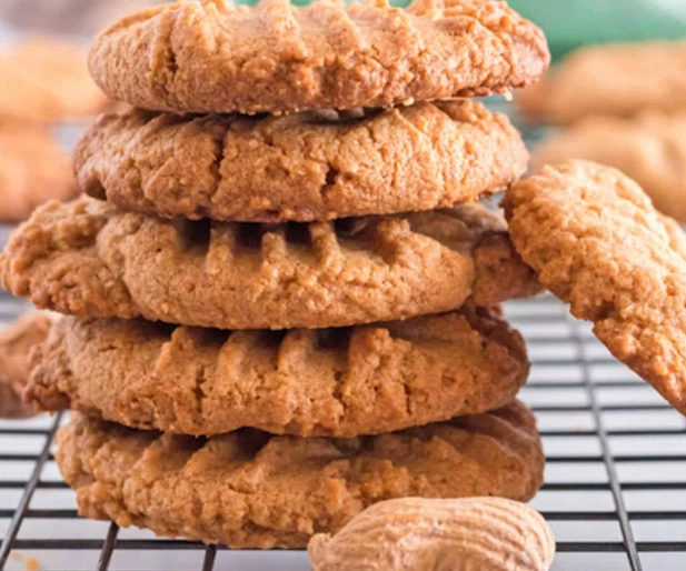 3 ingredient peanut butter cookies