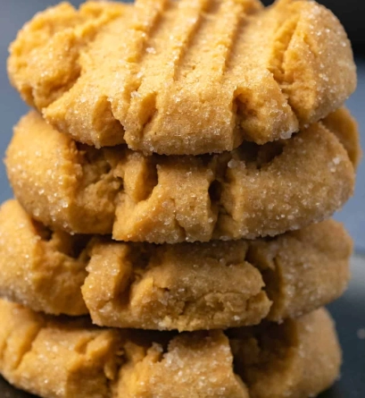 3 ingredient peanut butter cookies