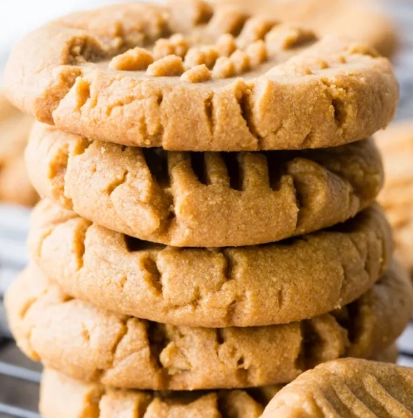 3 ingredient peanut butter cookies