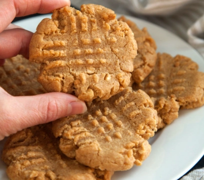 homemade peanut butter cookies