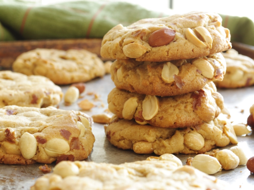 double peanut butter cookies