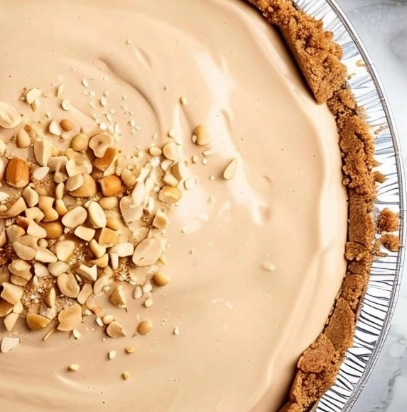 easy peanut butter cream pie