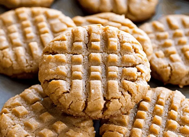 easy peanut butter cookies easy peanut butter cookies