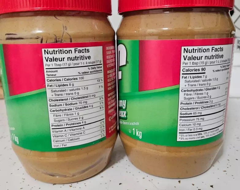 sodium in peanut butter brands sodium in peanut butter brands