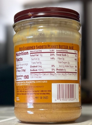 reading nutrition labels