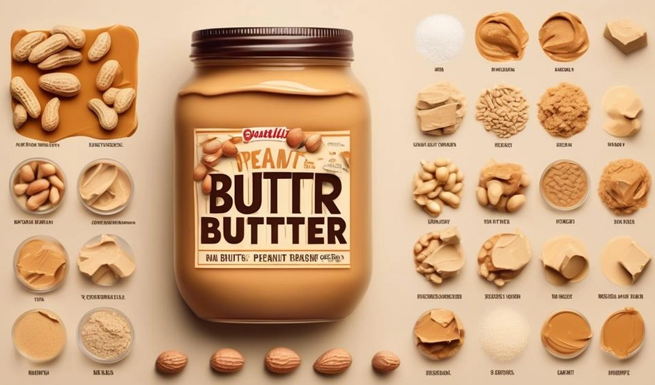 low sugar peanut butter
