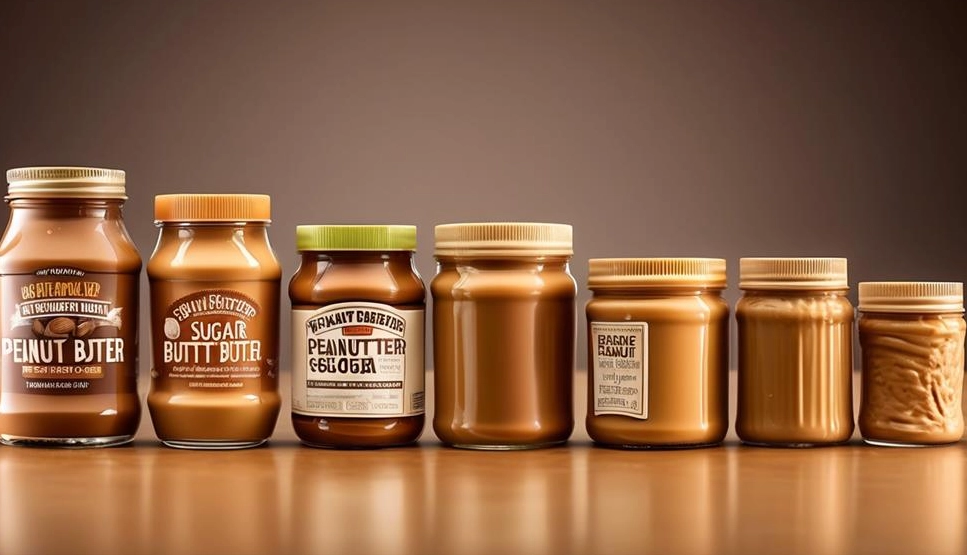 low sugar peanut butter
