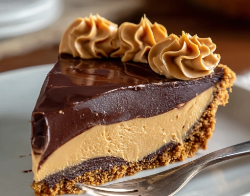 peanut butter decadent pie