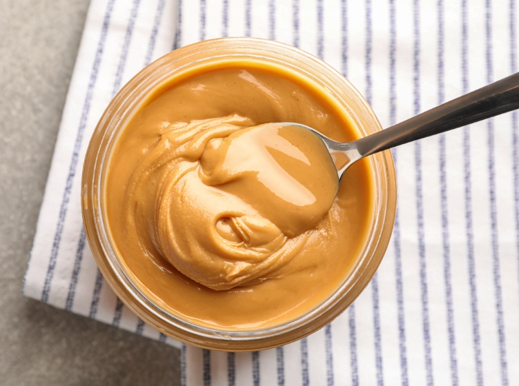 fiber in peanut butter