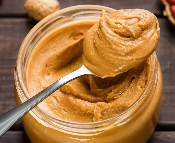 high fiber peanut butter