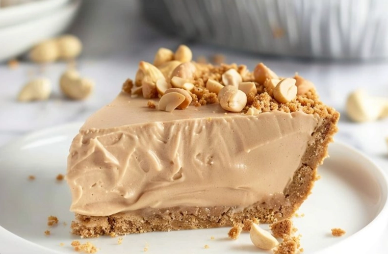 no-bake peanut butter pie