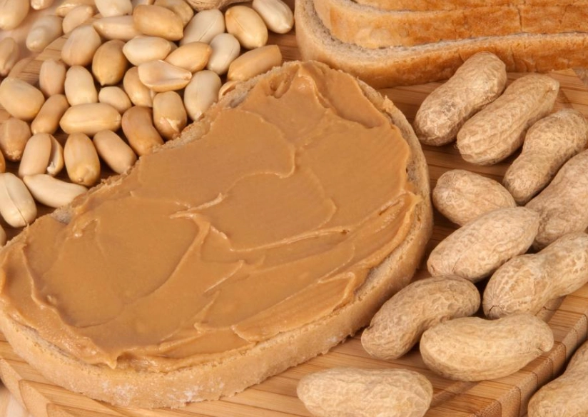 high fiber peanut butter