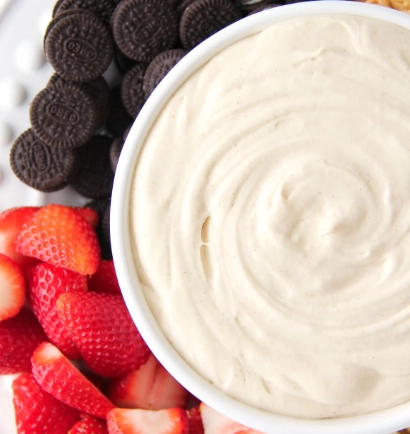 peanut butter dip for fruit