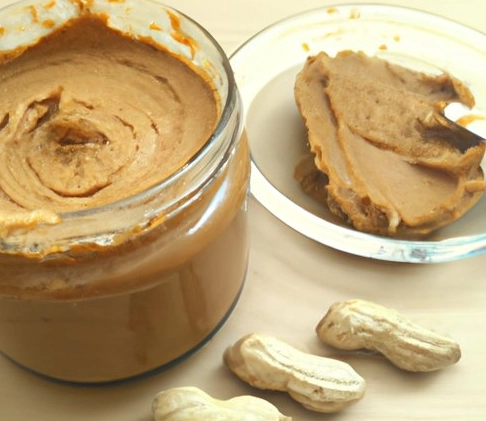 natural peanut butter components