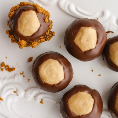 no-bake buckeyes