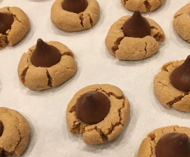 peanut butter blossoms recipe