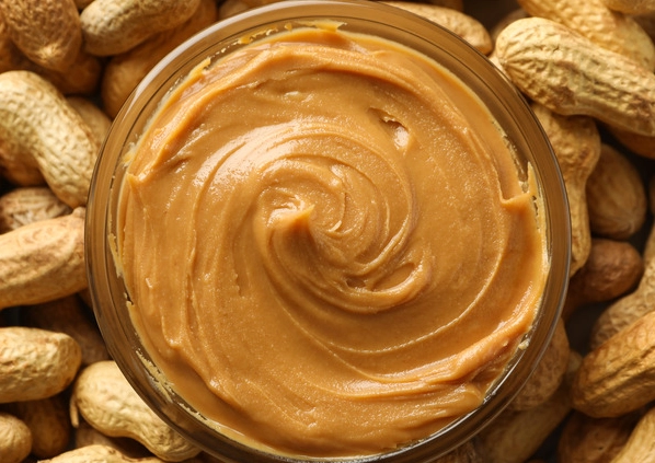 is peanut butter high in fiber