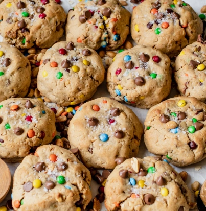 peanut butter monster cookies recipe