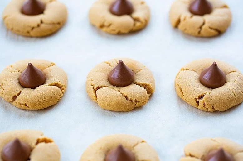 no bake peanut butter kisses
