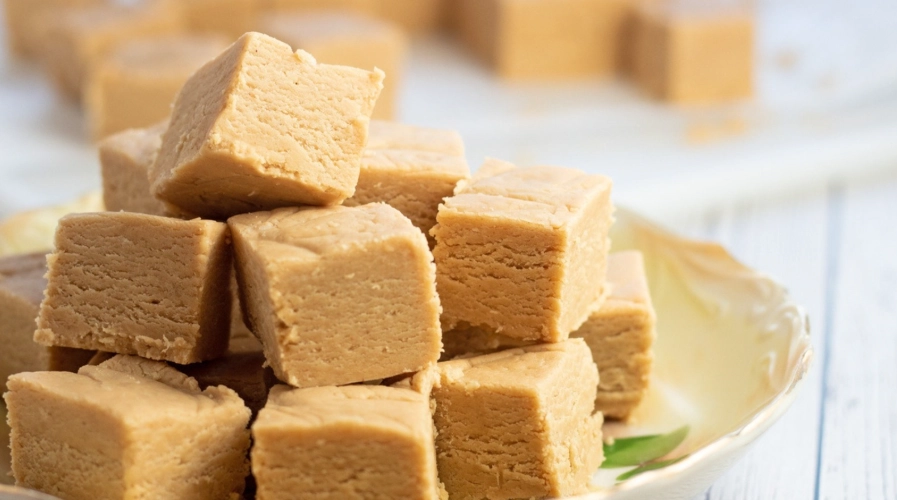 peanut butter and marshmallow cream fudge