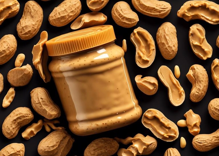 sugar in peanut butter