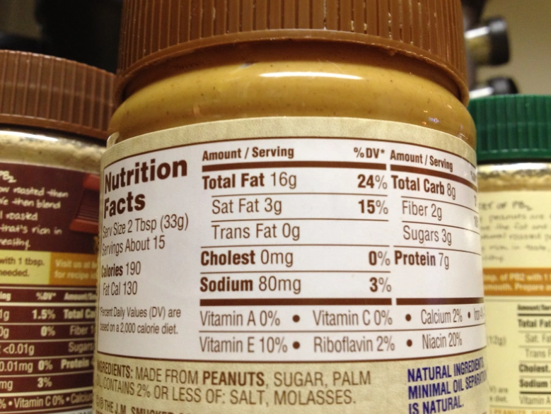 healthy peanut butter