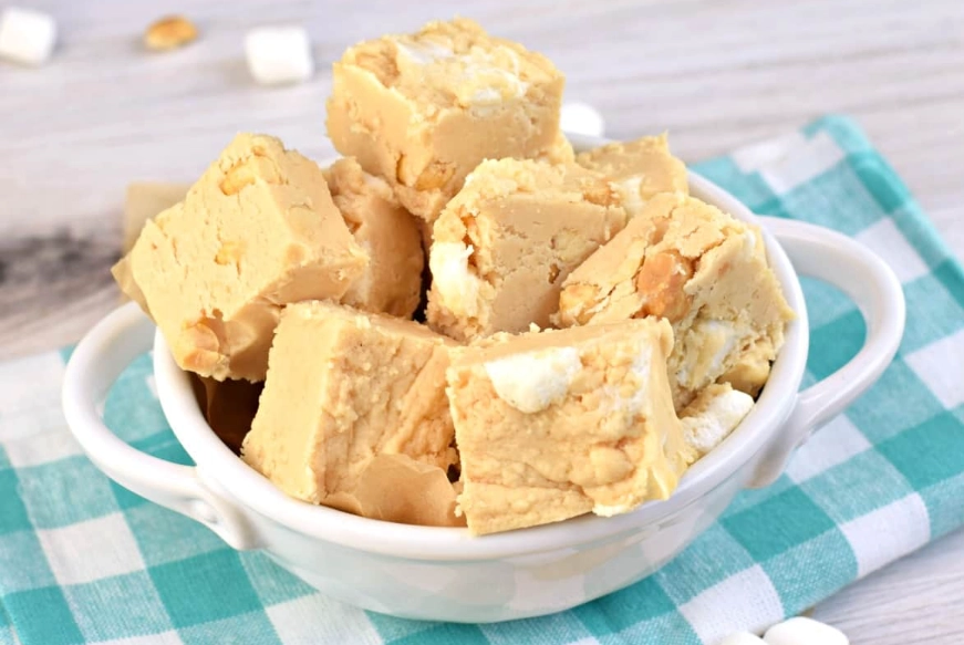 no-cook peanut butter fudge