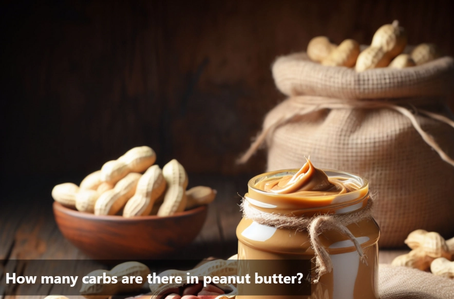 carbs in peanut butter