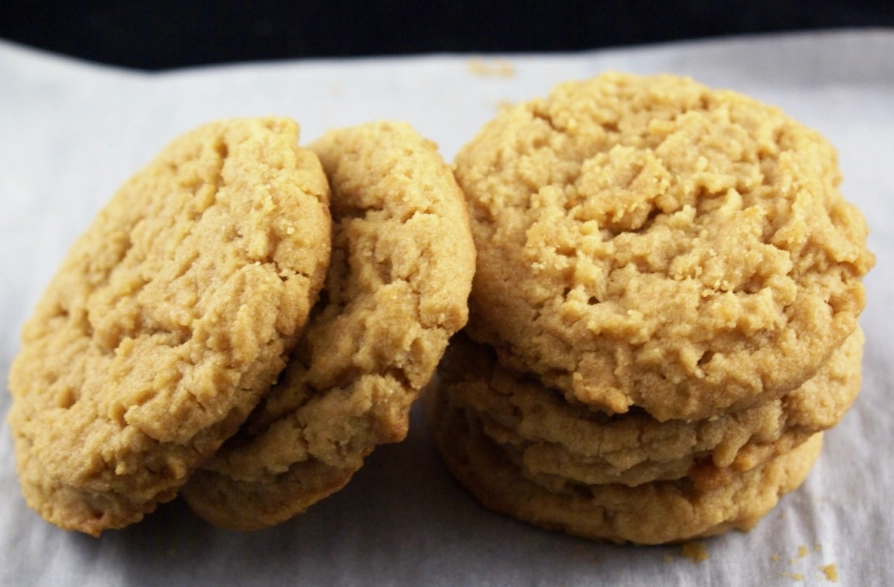 peanut butter cookies without brown sugar