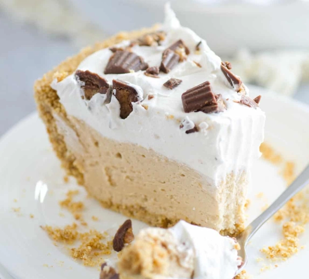 no-bake peanut butter pie